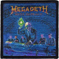 Megadeth- Rust In Peace embroidered patch (ep317)