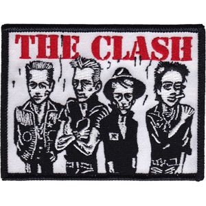 Clash- Band Caricature embroidered patch (ep40)