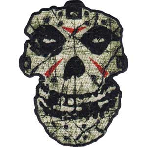 Misfits- Crystal Lake Skull embroidered patch (ep410)