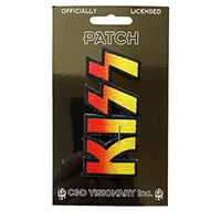 Kiss- Logo (Small) embroidered patch (ep733)
