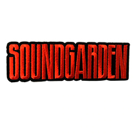 Soundgarden- Logo Embroidered Back Patch