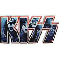 Kiss- Logo With Faces embroidered patch (ep250)