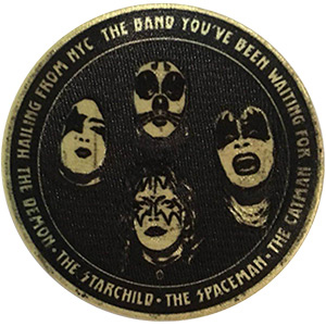 Kiss- Hailing From NYC embroidered patch (ep253)