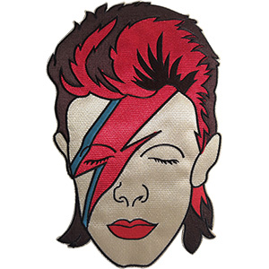 David Bowie- Aladdin Sane embroidered back patch