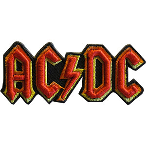 AC/DC- 3D Logo Embroidered patch (ep656)