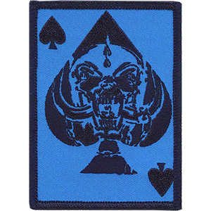 Motorhead- Blue Warpig Spade embroidered patch (ep989)