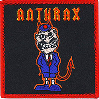 Anthrax- Devil embroidered patch (ep997)