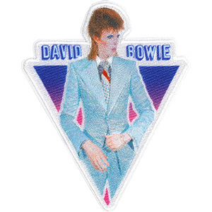 David Bowie- Blue Suit embroidered patch (ep1009)