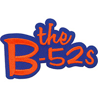 B-52's- Logo Embroidered patch (ep1023)