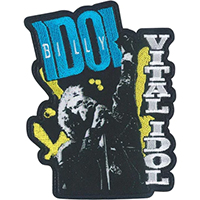 Billy Idol- Vital Idol embroidered patch (ep1234)