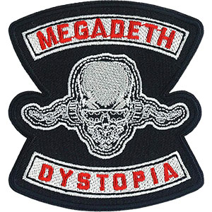 Megadeth- Dystopia embroidered patch (ep1043)
