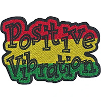 Positive Vibration embroidered patch (ep760)
