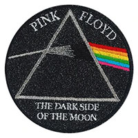 Pink Floyd- Dark Side Of The Moon Glittery Thread Embroidered Patch (ep66)