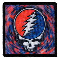 Grateful Dead- Spinning Skull embroidered patch (ep771)