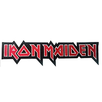 Iron Maiden- Logo embroidered back patch