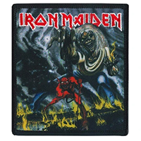 Iron Maiden- Number Of The Beast Embroidered Patch (ep541)
