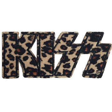 Kiss- Leopard Logo embroidered patch (ep300)