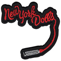 New York Dolls- Lipstick Logo Embroidered Patch (ep894)