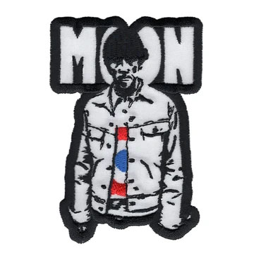 Keith Moon- Pic & Logo Embroidered Patch (ep899)