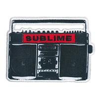 Sublime- Boom Box embroidered patch (ep332)