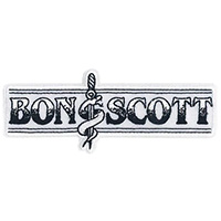 Bon Scott- Snake Logo Embroidered patch (ep323)