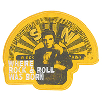 Elvis Presley- Sun Records, Where Rock N Roll Was Born Embroidered patch (ep1140)