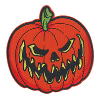 Jack-O-Lantern embroidered patch (ep1163)