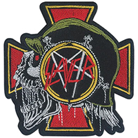 Slayer- Skull & Cross embroidered patch (ep1201)