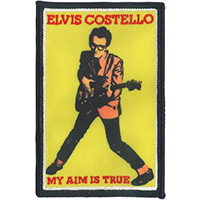 Elvis Costello- My Aim Is True embroidered patch (ep1232)