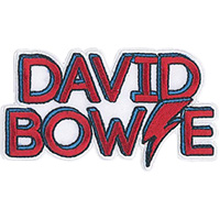 David Bowie- Name Bolt embroidered patch (ep1216)