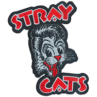 Stray Cats- Cat Head Embroidered patch (ep1218)