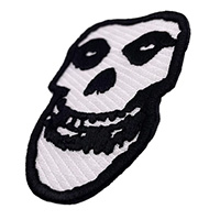 Misfits- 3D Skull embroidered patch (ep1211)