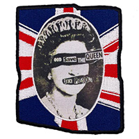 Sex Pistols- God Save The Queen embroidered patch (ep1285)