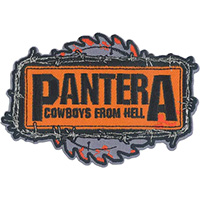 Pantera- Cowboys From Hell Embroidered Patch (ep1289)