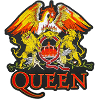Queen- Crest oversized embroidered patch/back patch