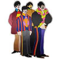 Beatles- Yellow Submarine Band Cartoon embroidered back patch