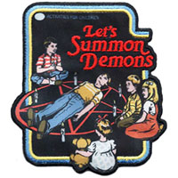 Let's Summon Demons embroidered patch (ep1331)