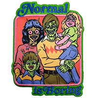 Normal Is Boring embroidered patch (ep1334)