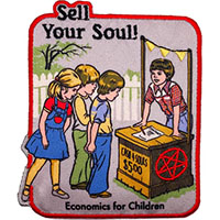 Sell Your Soul embroidered patch (ep1336)