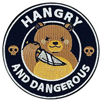 Hangry And Dangerous embroidered patch (ep1620)