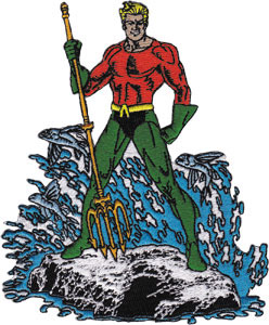 DC Comics- Aquaman embroidered patch (ep695)