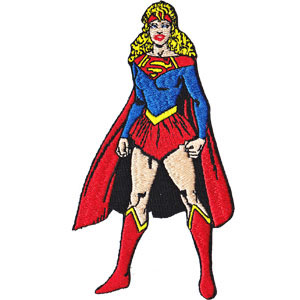 DC Comics- Supergirl embroidered patch (ep702)