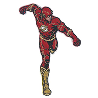 DC Comics- Flash Running embroidered patch (ep1137)