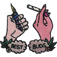 Best Buds embroidered patch set (ep520)