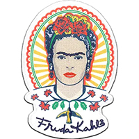 Frida Kahlo- Mexicana Portrait embroidered patch (ep1144)