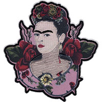 Frida Kahlo- Thorns Portrait embroidered patch (ep1046)