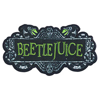Beetlejuice- Logo embroidered patch (ep685)