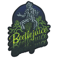 Beetlejuice- X3 Picture embroidered patch (ep71)