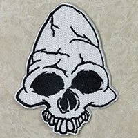 Pinhead Skull embroidered patch
