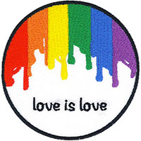 Love Is Love embroidered patch (ep421)